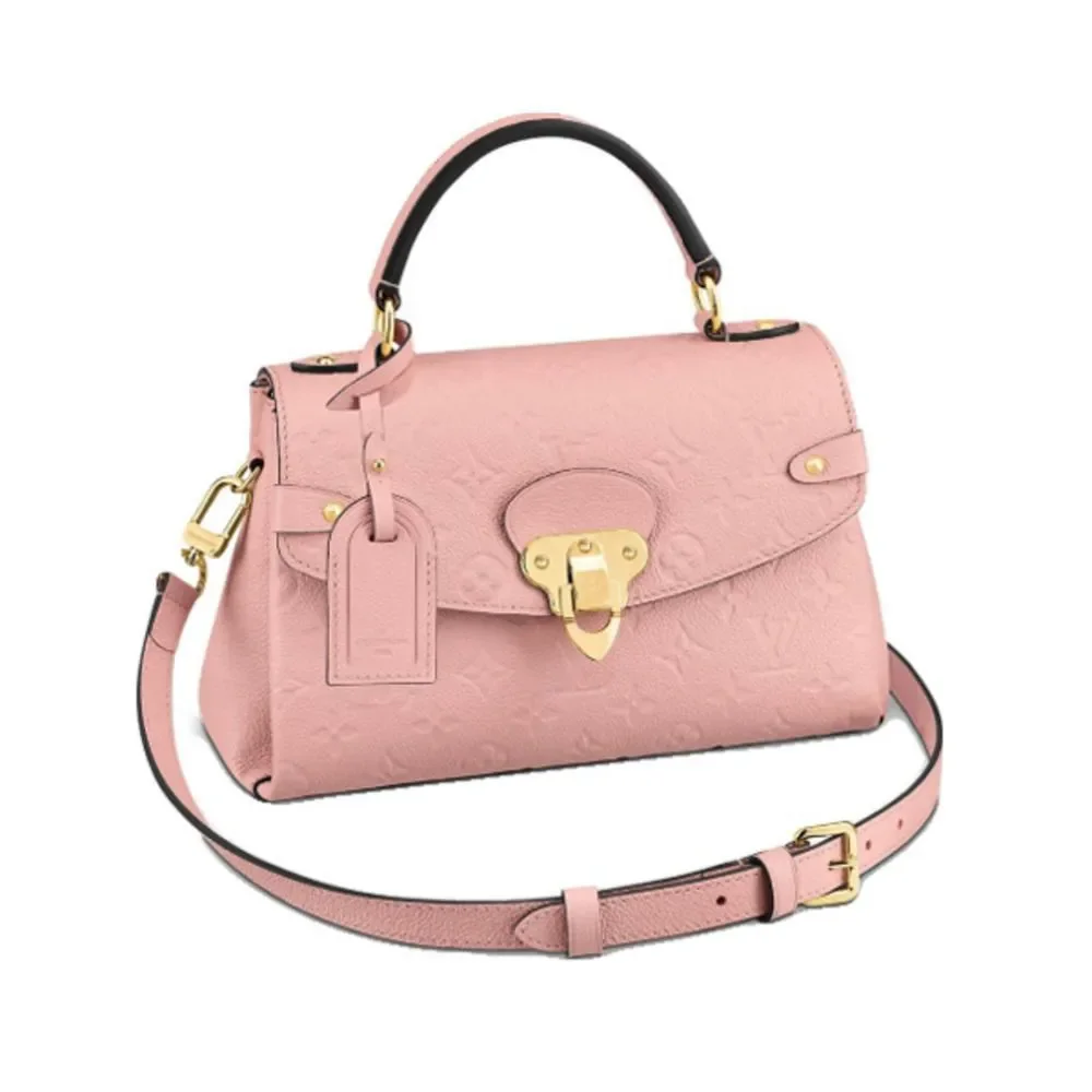Louis Vuitton Georges BB Empreinte Rose Poodle Shoulder Bag